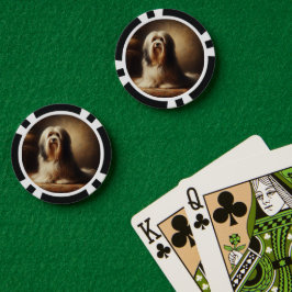Tibetan Terrier ポーカーチップ