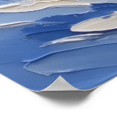 Tibetan Terrier Christmas Boat Holiday ポスター (角)