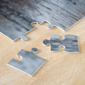 Tibetan Terrier Dogs Christmas Snow Holiday ジグソーパズル (側面)