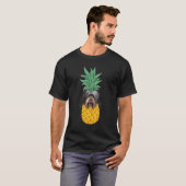 Tibetan Terrier Pineapple Dog Tシャツ (正面フル)