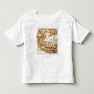 TibetPanoramic MapTibet トドラーTシャツ