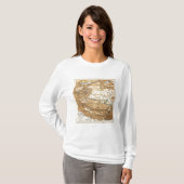 TibetPanoramic MapTibet Tシャツ (正面フル)