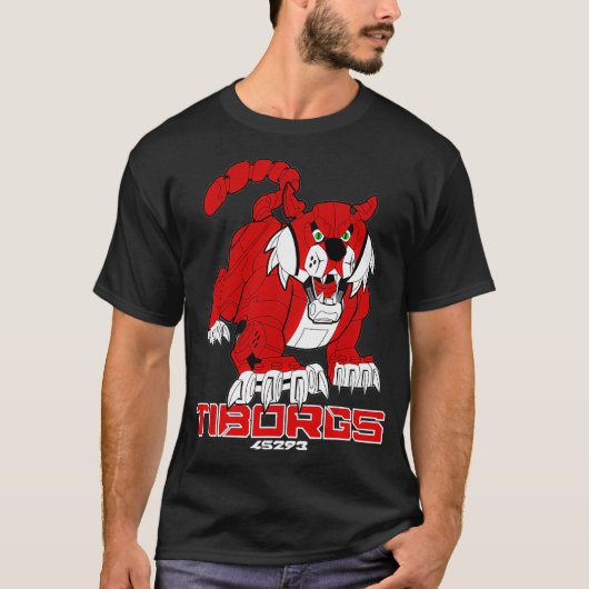 Tiborgs Roboticsチーム Tシャツ (正面)