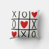 Ticタックトーバレンタイン枕 クッション (裏面)