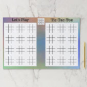 Tic遊- Tac-Toeゲーム – おもしろいゲームシート –  ペーパーパッド (インサイチュ)