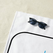 Tic Tacつま先ビーチタオル ビーチタオル (インサイチュ)