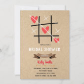 Tic TACのつま先のベビーシャワーの招待 招待状 (正面)