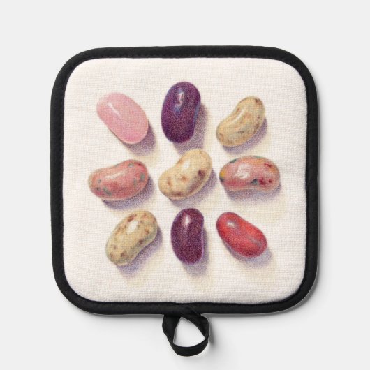 TIC TACトウゼリー豆ポットホルダー 鍋敷き (正面)