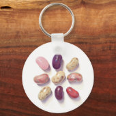 TIC TACトーゼリービーンズアルミラウンドキーチェーン キーホルダー (裏面)