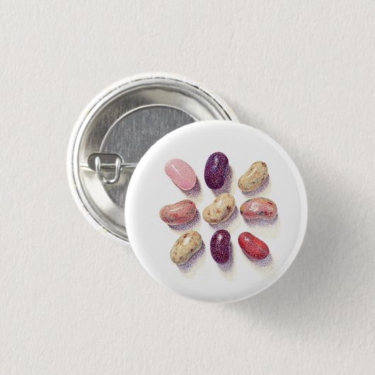 TIC TACトーゼリービーンズ丸ボタン 缶バッジ (正面&裏面)