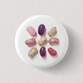 TIC TACトーゼリービーンズ丸ボタン 缶バッジ (正面)