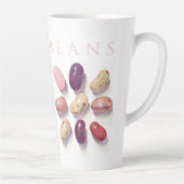 TIC TACトーゼリービーンズ大ラテマグカップ+文字 カフェラテマグ (右)