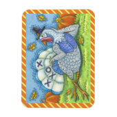 TIC TACトーターキー、感謝鳥マグネット マグネット (縦)