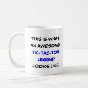 tic tac toeの伝説素晴らし コーヒーマグカップ