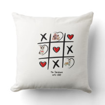 Tic-Tac-Toeファミリーピロー（写真付き）