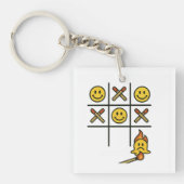 Tic Tac Toe キーホルダー (正面)