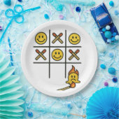 Tic Tac Toe ペーパープレート (パーティー)