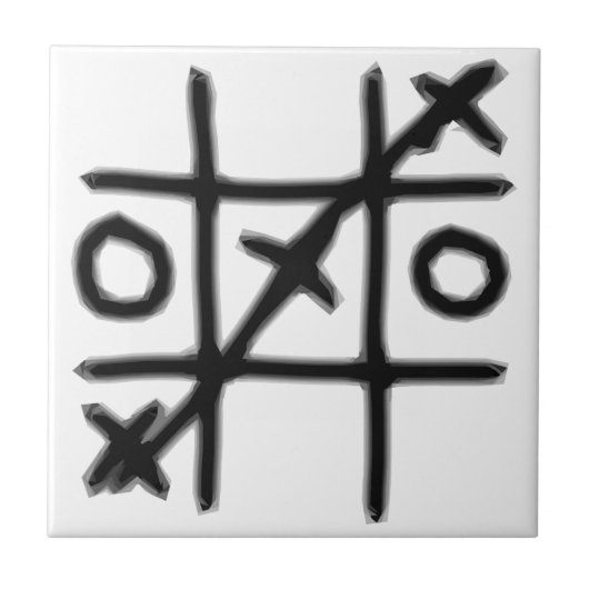 Tic Tac Toe - 3列 タイル (正面)