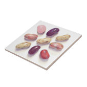 TIC TAC TOE JELLY BEANS 4.25" スクエア セラミックタイル (側面)