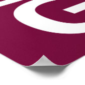 Tic Tac Toe Joy and God Christian Faith ポスター (角)