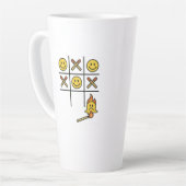 Tic Tac Toe Mug カフェラテマグ (左アングル)
