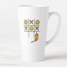 Tic Tac Toe Mug カフェラテマグ