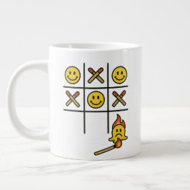 Tic Tac Toe Mug ジャンボコーヒーマグカップ