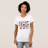 Tic-Tac-Toe Pet Loverの写真と名前 Tシャツ (正面フル)