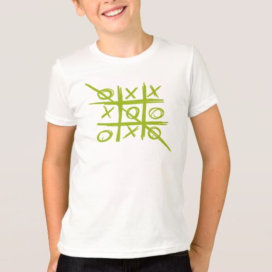 Tic-Tac-Toe Tris Noughts and Crossesゲーム Tシャツ (正面)