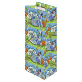 TIC TAC TOE TURKEY、感謝祭抱き枕 – ワイン ワインギフトバッグ (裏面アングル)