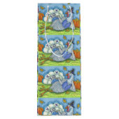 TIC TAC TOE TURKEY、感謝祭抱き枕 – ワイン ワインギフトバッグ (裏面)