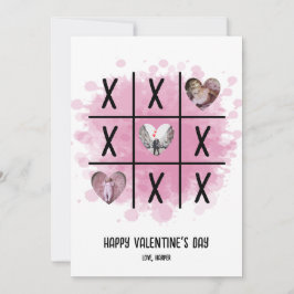 Tic Tac Toe Valentine写真 シーズンカード