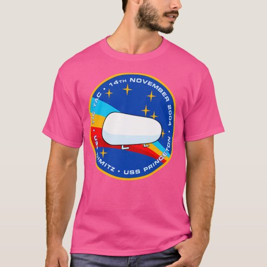 Tic Tac Ufo Uapが士気パッチに遭遇 Tシャツ (正面)