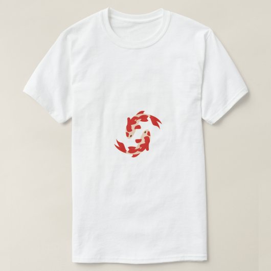 Tichert for men poisson  tシャツ (デザイン正面)