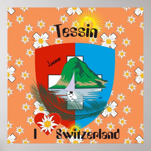 Ticino Schweiz Suisse Svizzera Svizra Poster ポスター (正面)