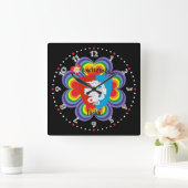 Ticino Schweiz Suisse Svizzera Svizra Uhr スクエア壁時計 (ホーム)