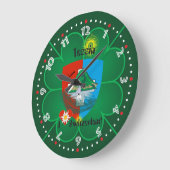 Ticino Schweiz Suisse Svizzera Svizra Uhr ラージ壁時計 (傾斜)