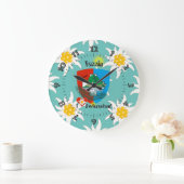 Ticino Schweiz Suisse Svizzera Svizra Uhr ラージ壁時計 (ホーム)