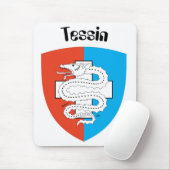 Ticino Svizzera / Tessin Schweiz Mousepad マウスパッド (マウス)