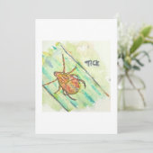 Tick Greeting Card 招待状 (スタンド正面)
