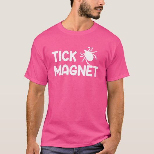 tick magnet Campingick Magnet friends Tシャツ (正面)