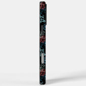 ticktoe pattern.BW.B BG Case-Mate iPhoneケース (裏面 / 右)