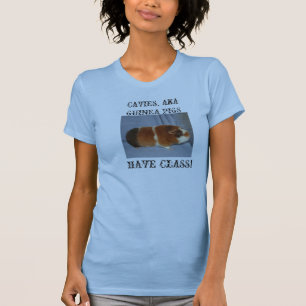 TicTacのCAVIES、別名モルモットに、クラスがあります! Tシャツ