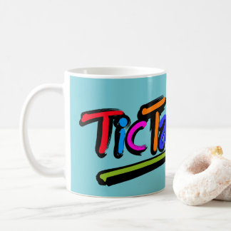 TicTastic! あなたのticsを祝うために襲って下さい コーヒーマグカップ