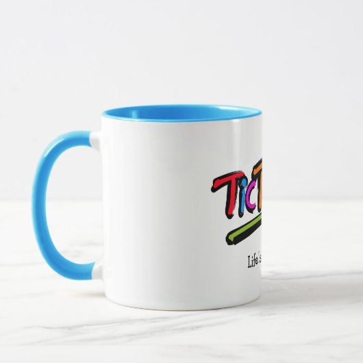 TicTastic! マグ- ticあなた自身の好みを加えて下さい マグカップ (左)