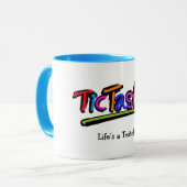 TicTastic! マグ- ticあなた自身の好みを加えて下さい マグカップ (正面左)