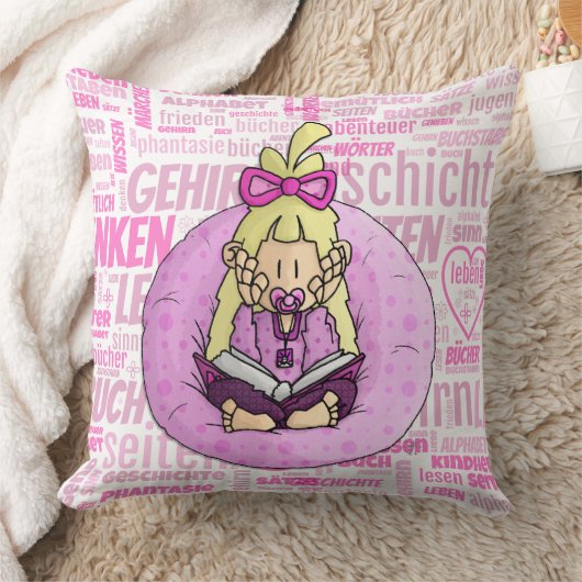 Tida - Kinderbuch gemütlich lesen クッション (ブランケット)