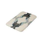 Tidal Echoes — Abstract Fluid Ink Pattern バスマット (アングル)
