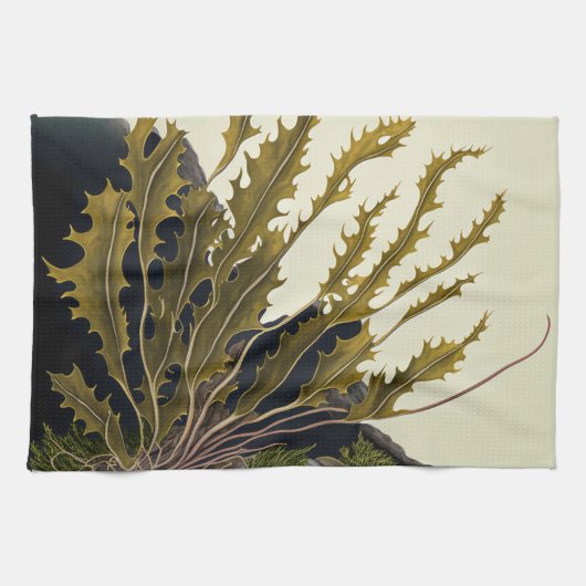 Tidal Fronds キッチンタオル (横)