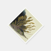 Tidal Fronds スタンダードカクテルナプキン (角)